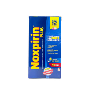 NOXPIRIN PLUS CAJA X 12 CAPSULAS 